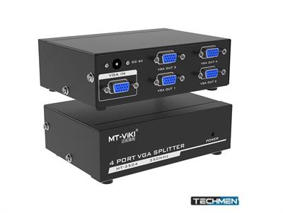 4-Port VGA Splitter 200 MHz