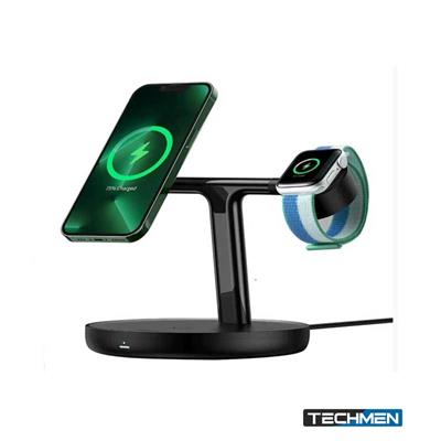 Baseus Swan 3-in-1 Wireless Magnetic Charging Bracket 20W Black Universal version （ Include：USB For type-C 3A 1m）