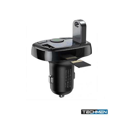 OS-Baseus T Shaped S-09A Car Bluetooth MP3 Player (Standard Edition) Black