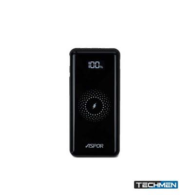 ASPOR A305 10000mAh 15W Wireless Charging Power Bank with 4 Cables
