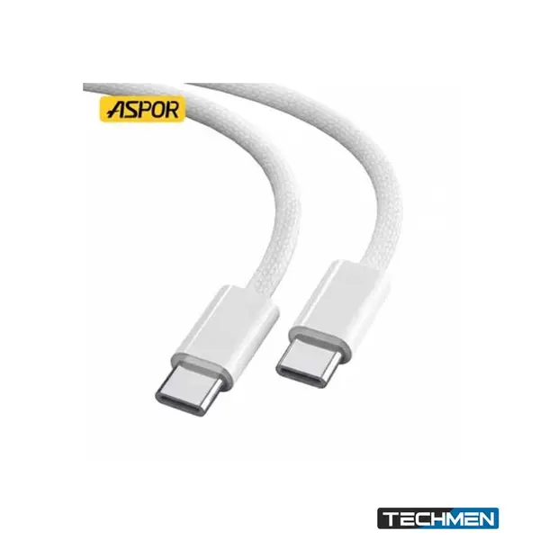 Aspor A108L 100W C-C Super Fast Charging Cable 2 Meter