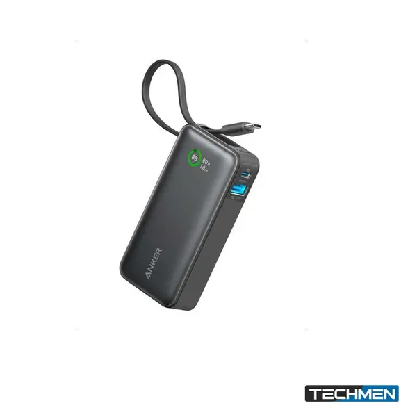 ANKER A1259 10000mAh 30W Built-In USB-C Cable Power Bank