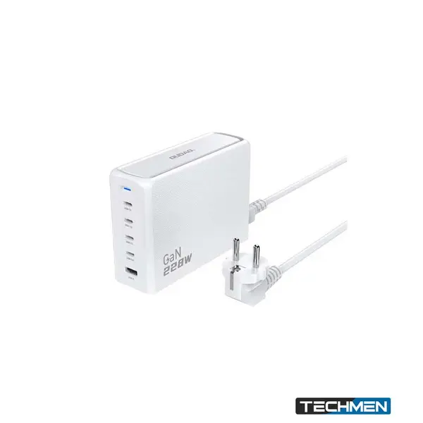 DUDao A228EU PD 228W Fast Charger – 1× USB + 4× Type-C (A228EU)