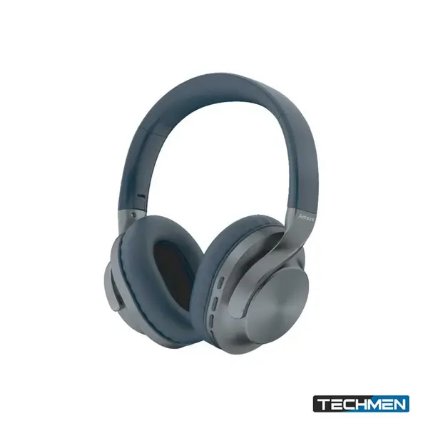 Amaze A650 Wireless Headphone BT 5.4 Version 24 Hours Battery Navy Blue