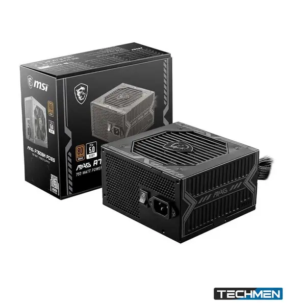 MSI MAG A750 Bronze 750W 80 Plus Bronze Power Supply (A750BRONZE)
