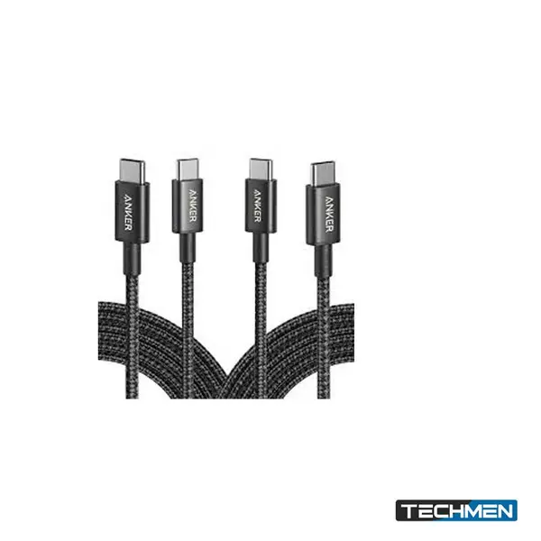 ANKER A8895 USB-C 1-to-2 Data Cable 140W Fast Charge 1.2m - Black