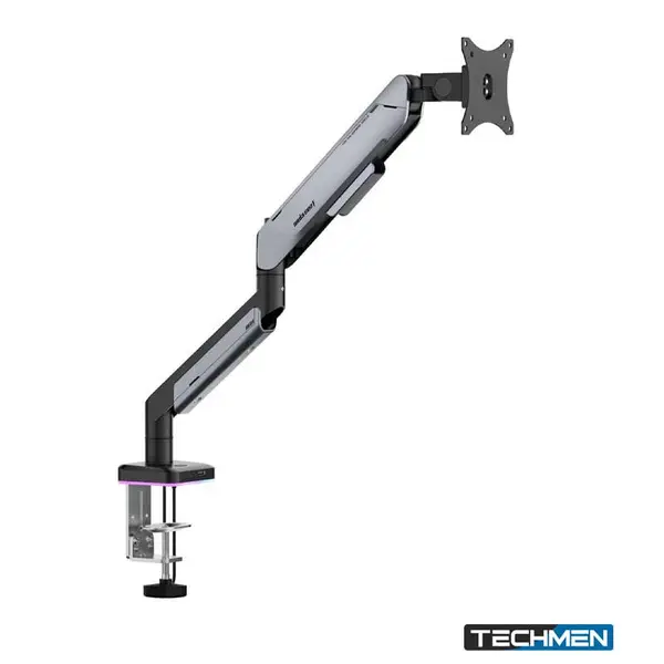 Anda Seat Monitor Arm Stealth Pro II RGB – Black Titanium(AD-W-A9X-1S-BT)