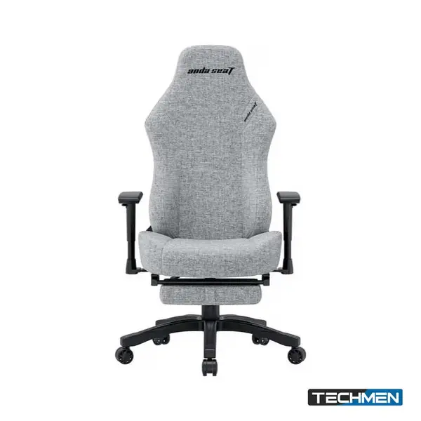 Anda Seat Luna Pro Gaming Chair with Footrest – Grey Fabric
