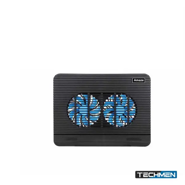 AMAZE A512 Dual Silent Fan Laptop Cooling Pad