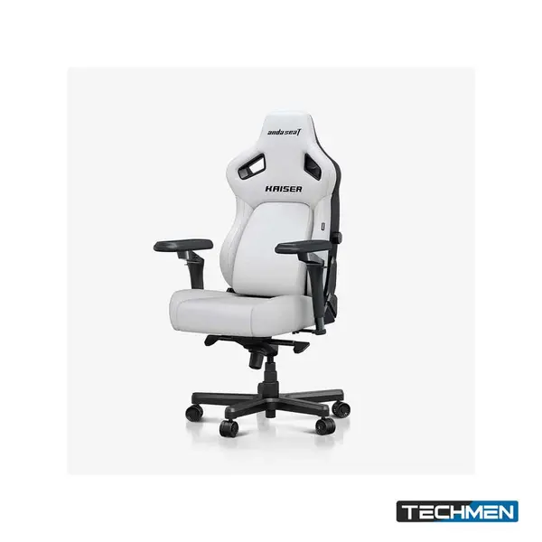 Anda Seat Kaiser 4 XL Gaming Chair with 6D Armrest – Cloudy White(AD12YDDC-XLL-20-W-PV/C-03)