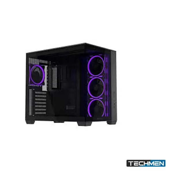 ASUS A32 Plus TG ARGB ATX Mid Tower Gaming Case Black with Tempered Glass