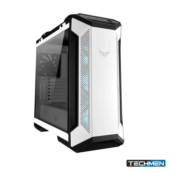 ASUS TUF Gaming GT501 ATX Mid Tower Case White Heavy Duty Gaming Chassis