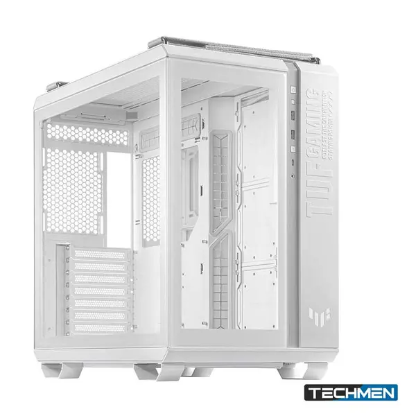 ASUS TUF Gaming GT502 Dual Chamber ATX Case White Premium Gaming Chassis
