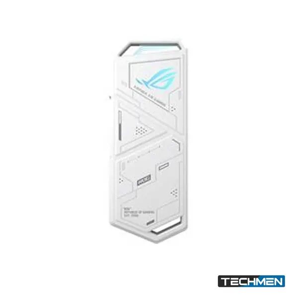 ASUS ROG Strix Arion White Edition USB 3.2 Type-C M.2 NVMe SSD Enclosure – Premium Portable SSD Case