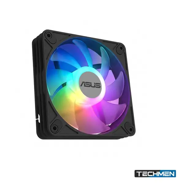 ASUS AR120 ARGB 120mm High-Performance PC Case Cooling Fan with Addressable RGB Lighting