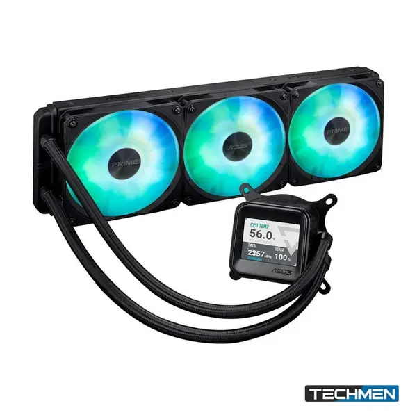 ASUS Prime LC 360 ARGB Black 360mm All-in-One Liquid CPU Cooler with RGB