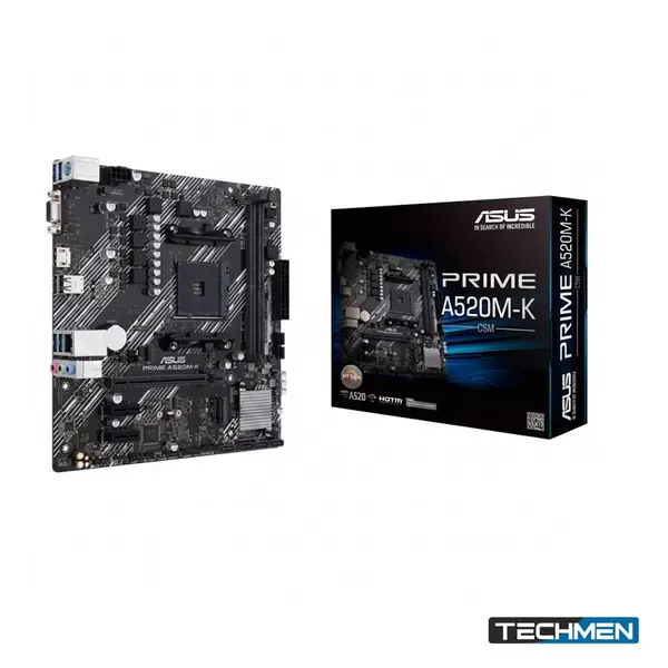 ASUS PRIME A520M-K/CSM AM4 microATX Motherboard