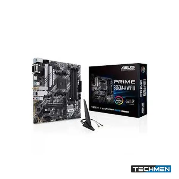 ASUS PRIME B550M-A (WIFI) II D4 AM4 microATX Motherboard