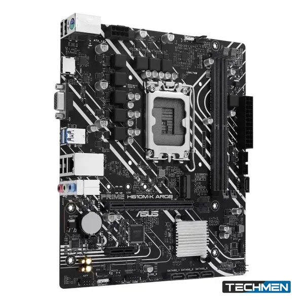 ASUS PRIME H610M-K ARGB D5 LGA1700 microATX Motherboard