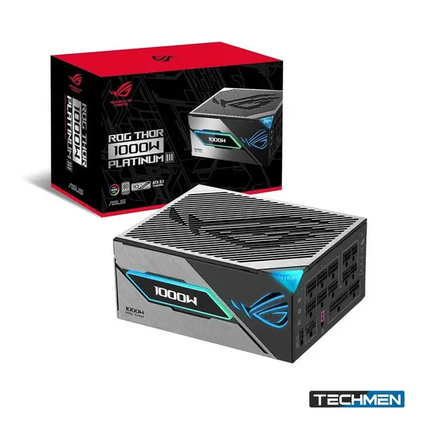 ASUS ROG Thor 1000P3 Gaming 1000W 80 Plus Platinum Fully Modular Power Supply with OLED Display