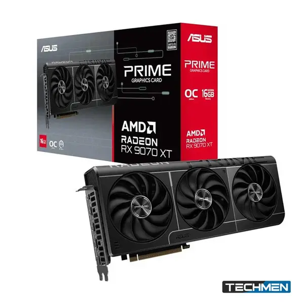 ASUS Prime Radeon RX 9070 XT 16GB GDDR6 Graphics Card