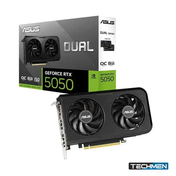 ASUS Dual GeForce RTX 5050 8GB GDDR6 Graphics Card