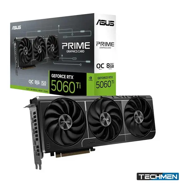 ASUS Prime GeForce RTX 5060 Ti OC Edition 8GB GDDR6 Graphics Card
