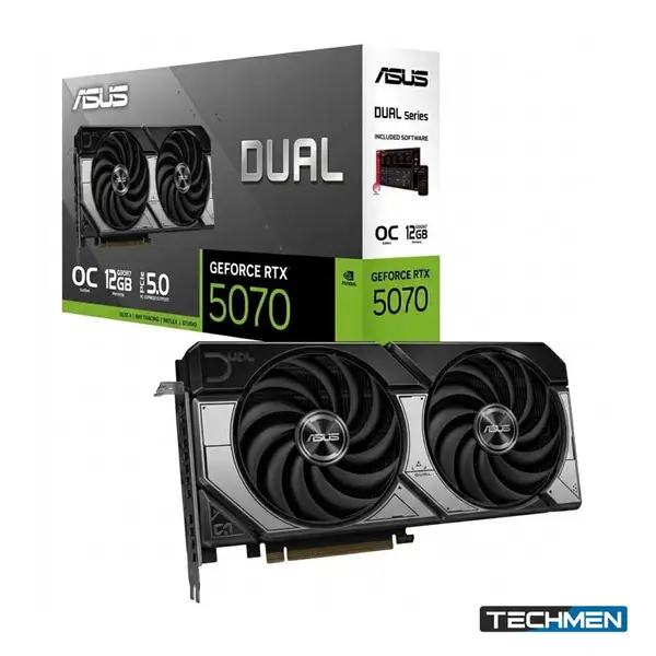ASUS Dual GeForce RTX 5070 12GB GDDR6 Graphics Card