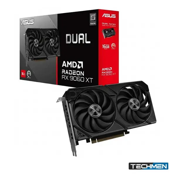 ASUS Dual Radeon RX 9060 XT 16GB GDDR6 Graphics Card
