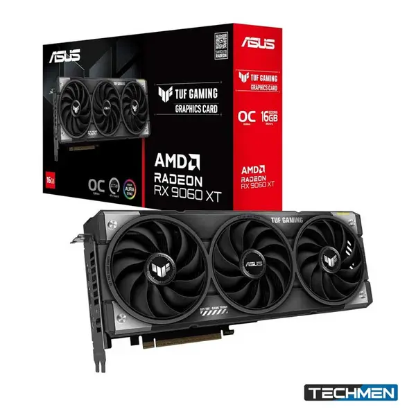ASUS TUF Gaming Radeon RX 9060 XT 16GB GDDR6 Graphics Card