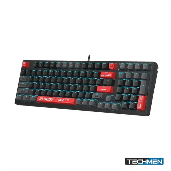 Bloody Alpha Optical Switch Mechanical Keyboard USB Bloody Red, US Layout(AT87)