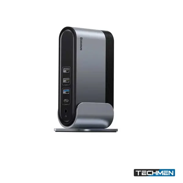 BASEUS 14-Port UnionJoy Three-Screen Type-C Hub (B00532303812-00)