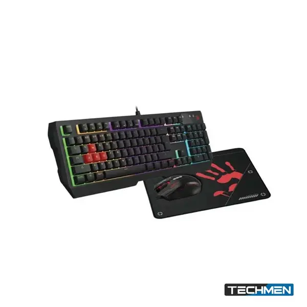 Bloody Gaming Desktop B140N+ES7+BP-50M USB Black, US Layout(B1700)