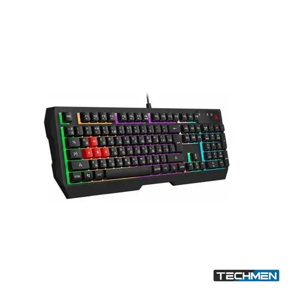 Bloody Neon Illuminated Gaming Keyboard USB Black US Layout(B310N)