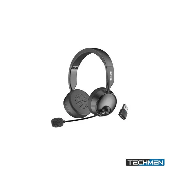 A4Tech Fstyler BH235 Bluetooth 5.3 Wireless Headset with BN-10 – Black (BH235)