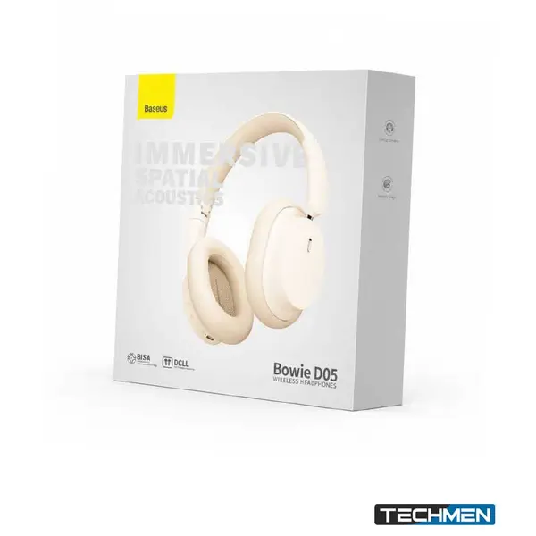 Baseus Bowie D05 Wireless Headphones – Beige
