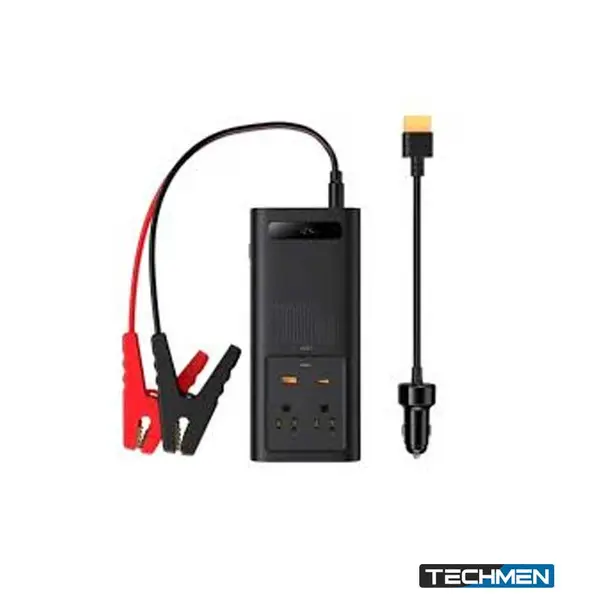 BASEUS CGNB010001 IGBT Power Inverter 300W – 110V US/JP, Black