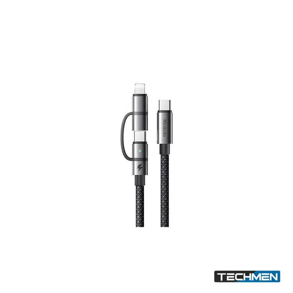MCDODO CA-0450 2 In 1 USB 3 Cable USB-C to USB-C + Lightning 1.2M