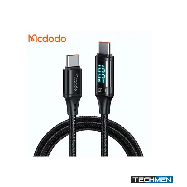 MCDODO Auto Power Off Cable Type-C to Type-C 100W 1.2M (CA-3610)