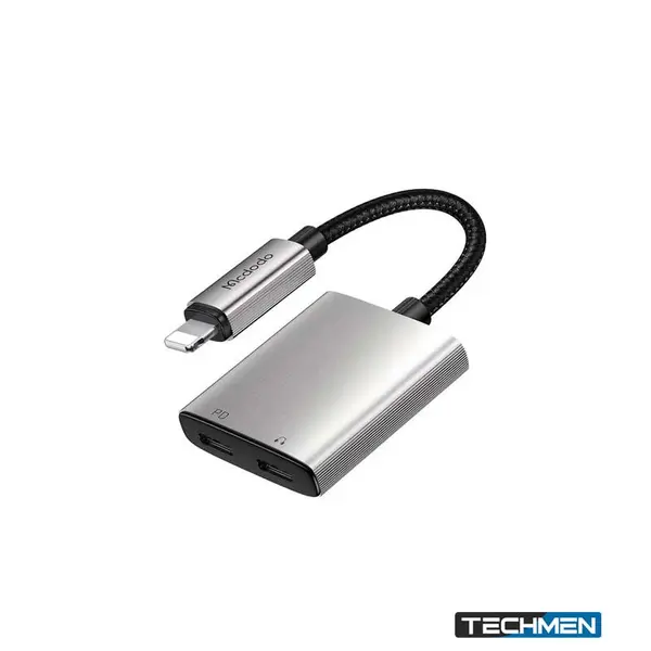MCDODO CA-556 Lightning to Dual Lightning Audio Adapter – Dual Lightning Audio Adapter for iPhone