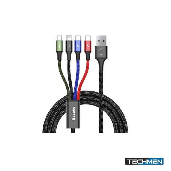 BASEUS 4-in-1 Multi-Protocol Fast Charging Cable -(CA1T4-B01)