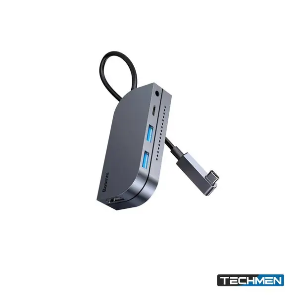 BASEUS Bend Angle No.7 Multifunctional Type-C Hub (CAHUB-W0G)