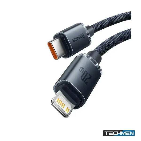 BASEUS 20W Crystal Shine Type-C to IP Fast Cable 1.2m (CAJY000201)