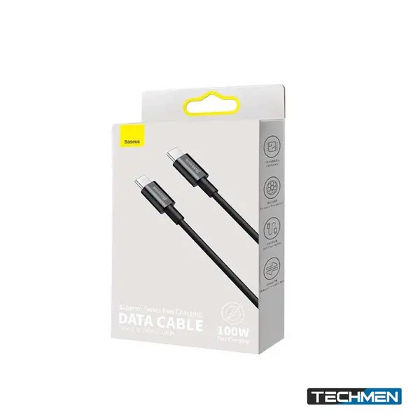 BASEUS 100W Crystal Shine Type-C to Type-C Fast Cable 2m (CAJY000701)