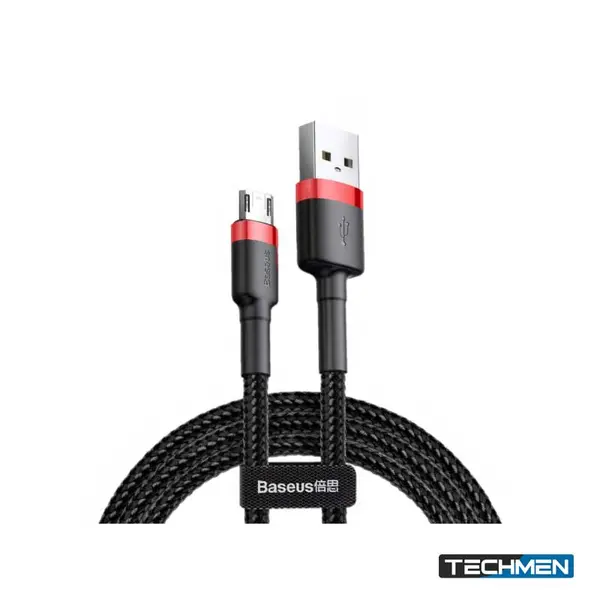 BASEUS Cafule Cable USB for Micro 2.4A 1m Gray+Black (CAMKLF-B91)