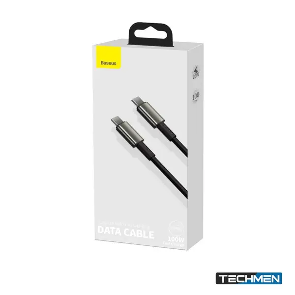 BASEUS 100W Tungsten Gold Type-C to Type-C Fast Cable 2m (CATWJ-01)