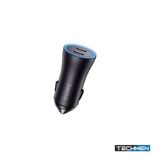 BASEUS 40W Car Charger 1C+1U Golden Contactor Pro - (CCGJM000113)