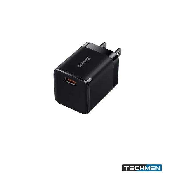 BASEUS CCGN010001 GaN3 Fast Charger 1C 30W CN – Black