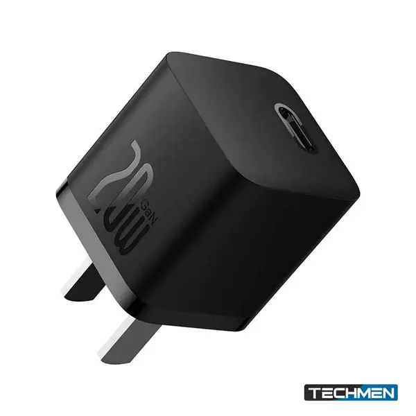 BASEUS 20W GaN5 Fast Charger with Type-C to iP Cable (CCGN040101)