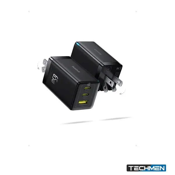 BASEUS Pro Fast Charger 2C+U 65W CN  With Dynamic Series Fast (CCGP050004)